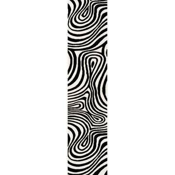 Maribo Abstract Groovy Striped Area Rug
